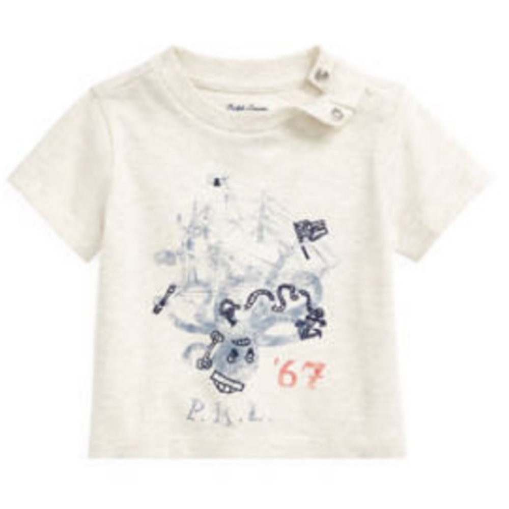 Brand New Boys 18 Month Ralph Lauren Graphic Tee